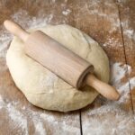 fresh raw dough